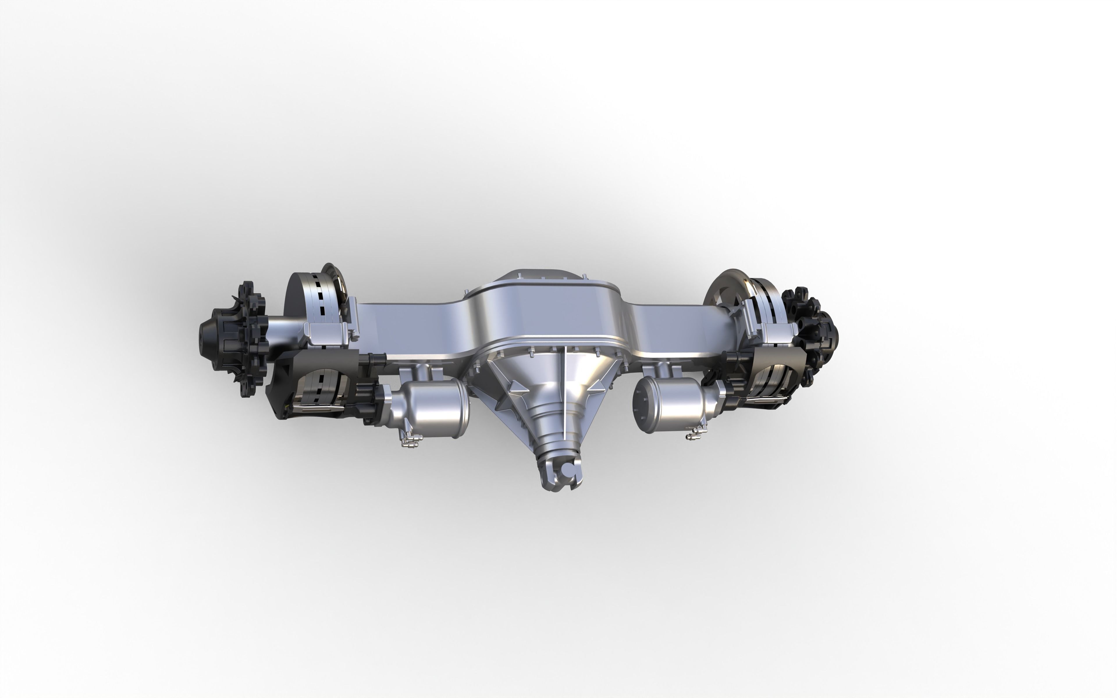rear axle for scania truck 3D print model_9
