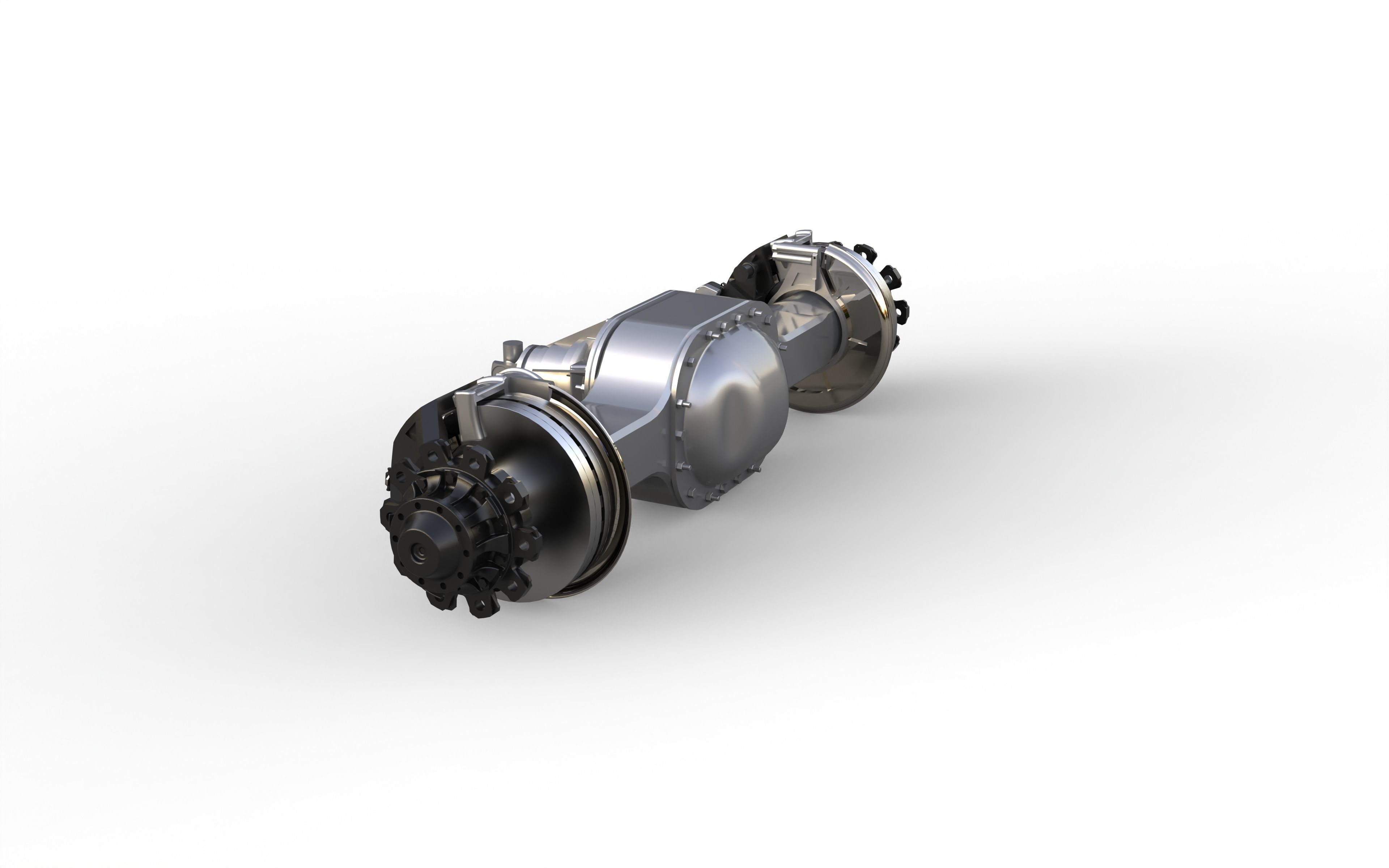 rear axle for scania truck 3D print model_6