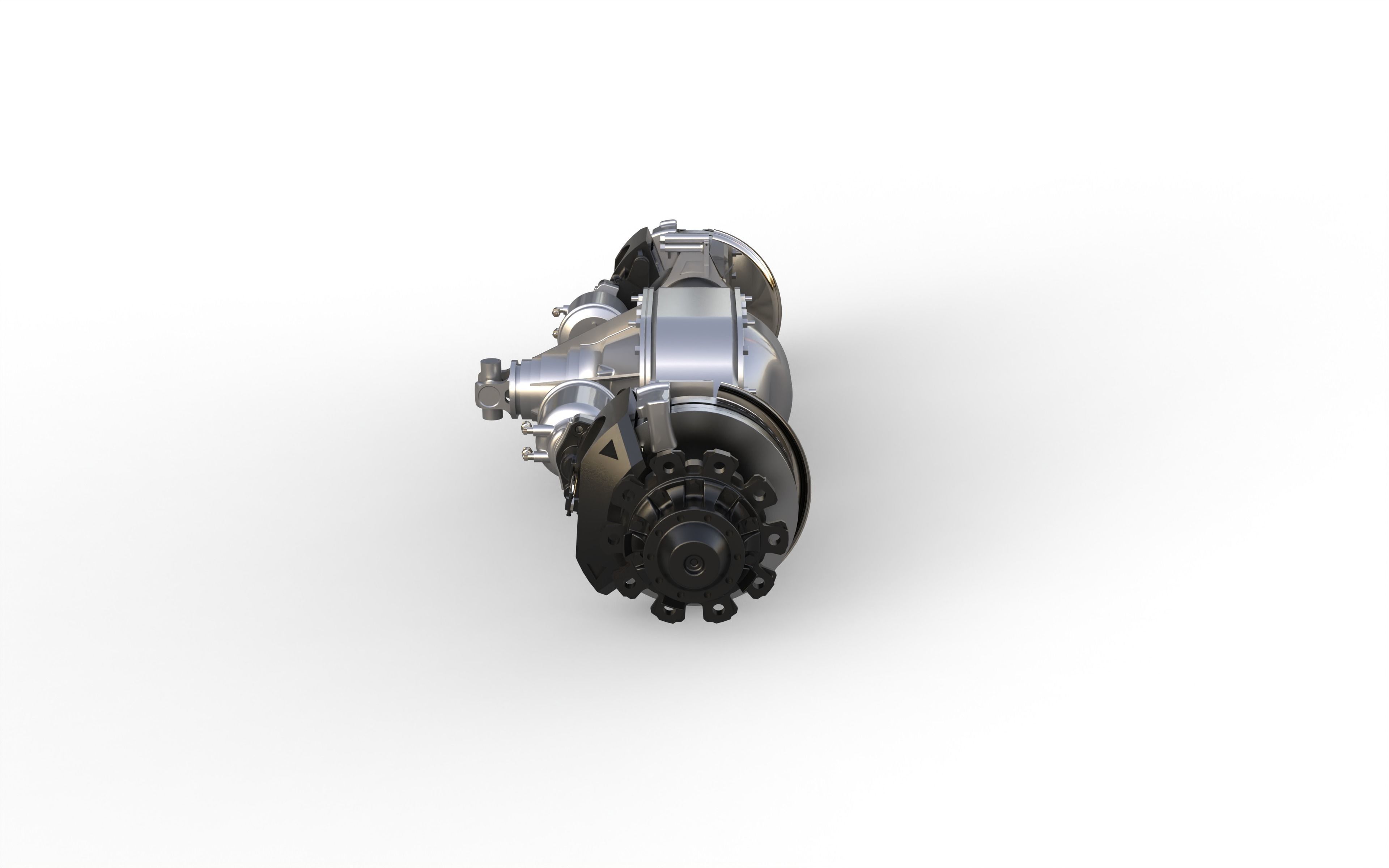 rear axle for scania truck 3D print model_7