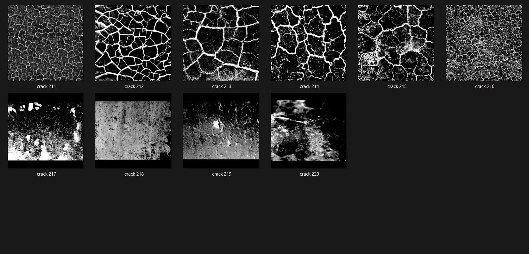 Crack Alpha 850 Patterns 2K Size Full Pack Texture_14