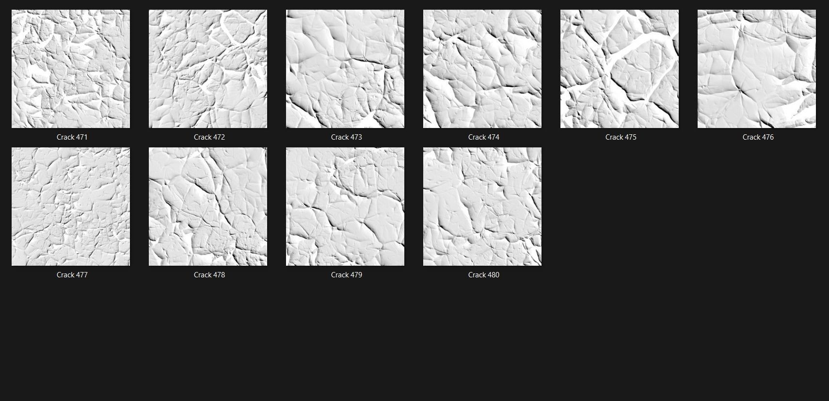 Crack Alpha 850 Patterns 2K Size Full Pack Texture_42