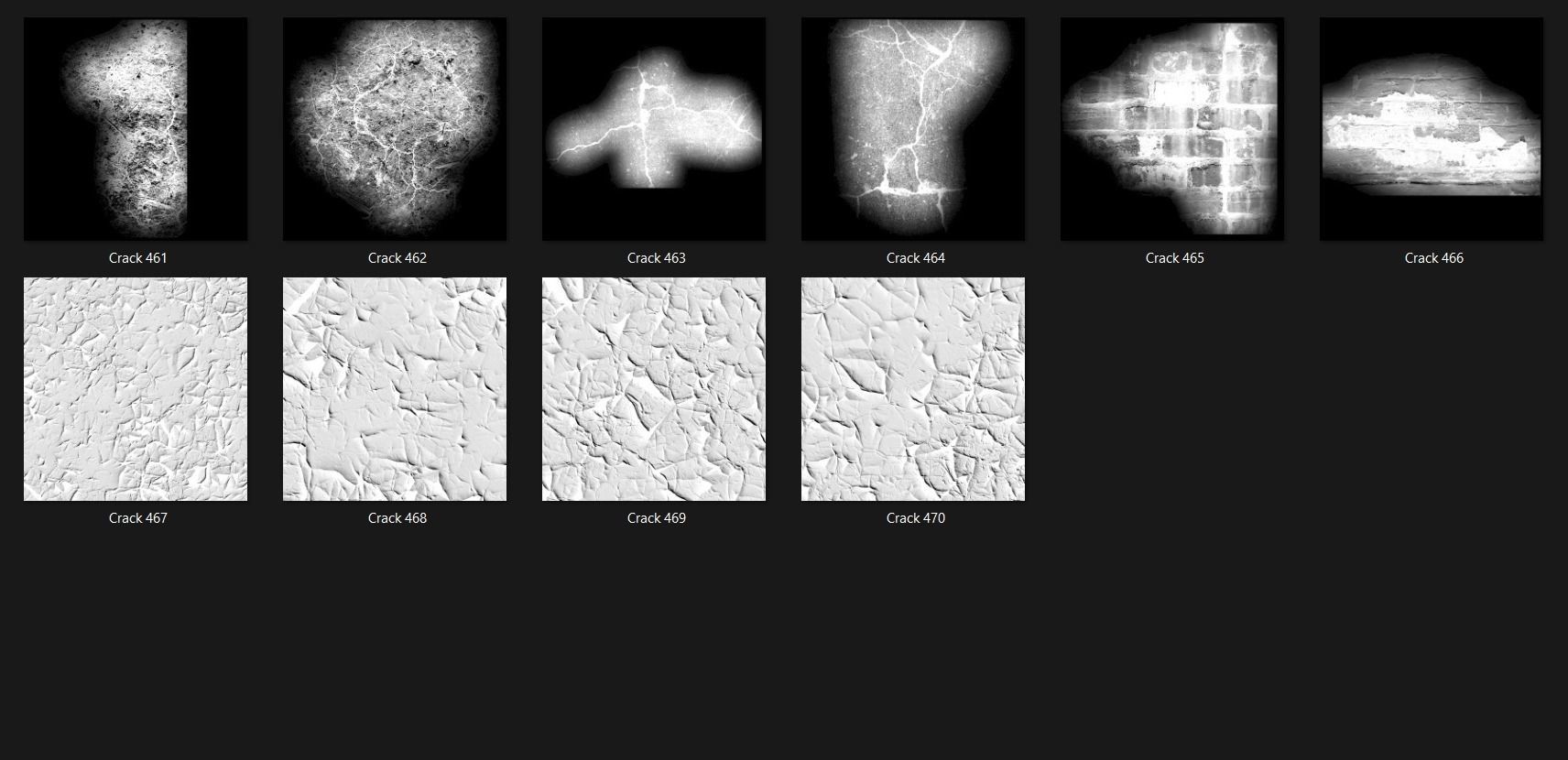 Crack Alpha 850 Patterns 2K Size Full Pack Texture_41