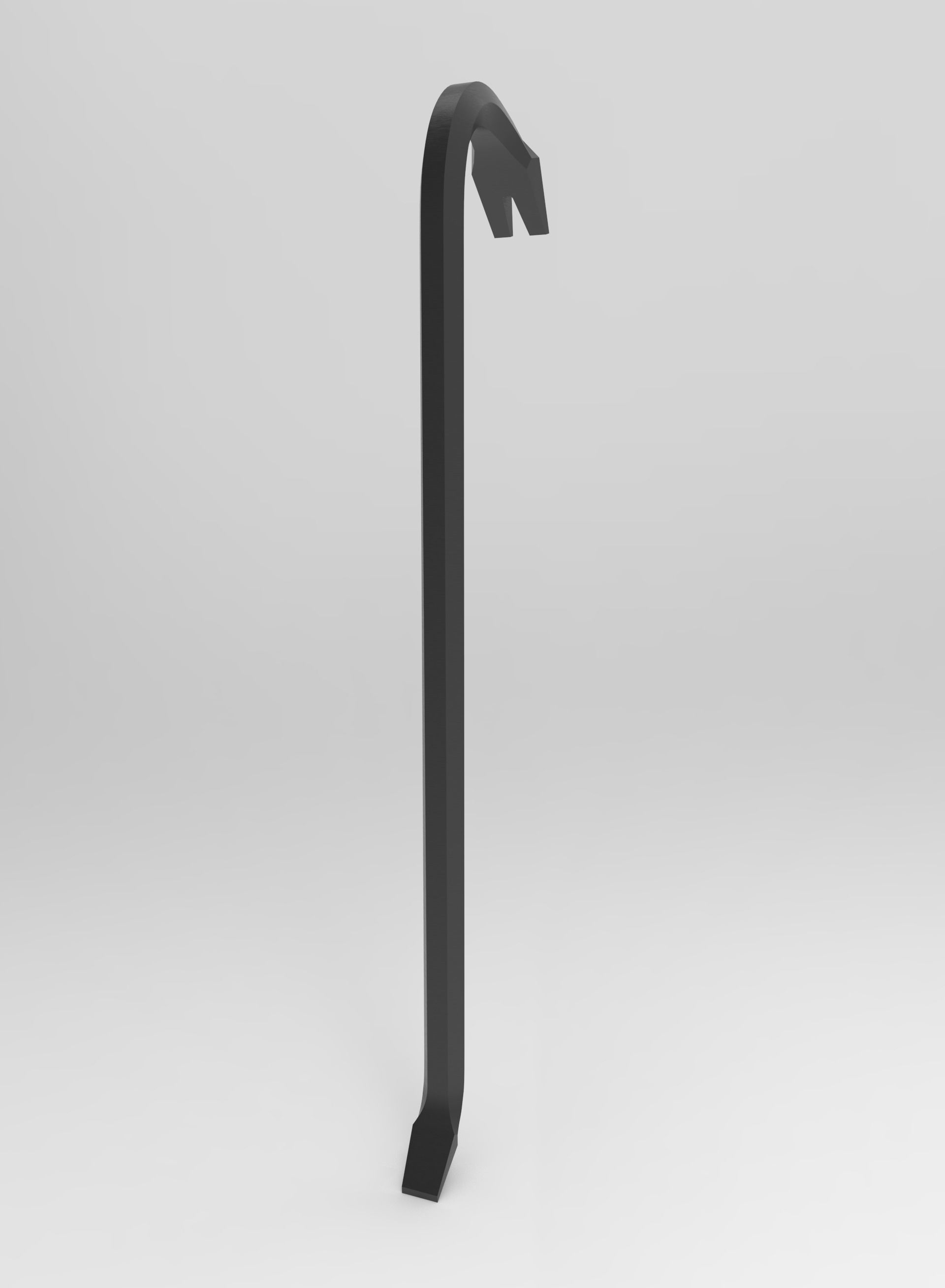 Melee Weapon Crowbar 3D model_1