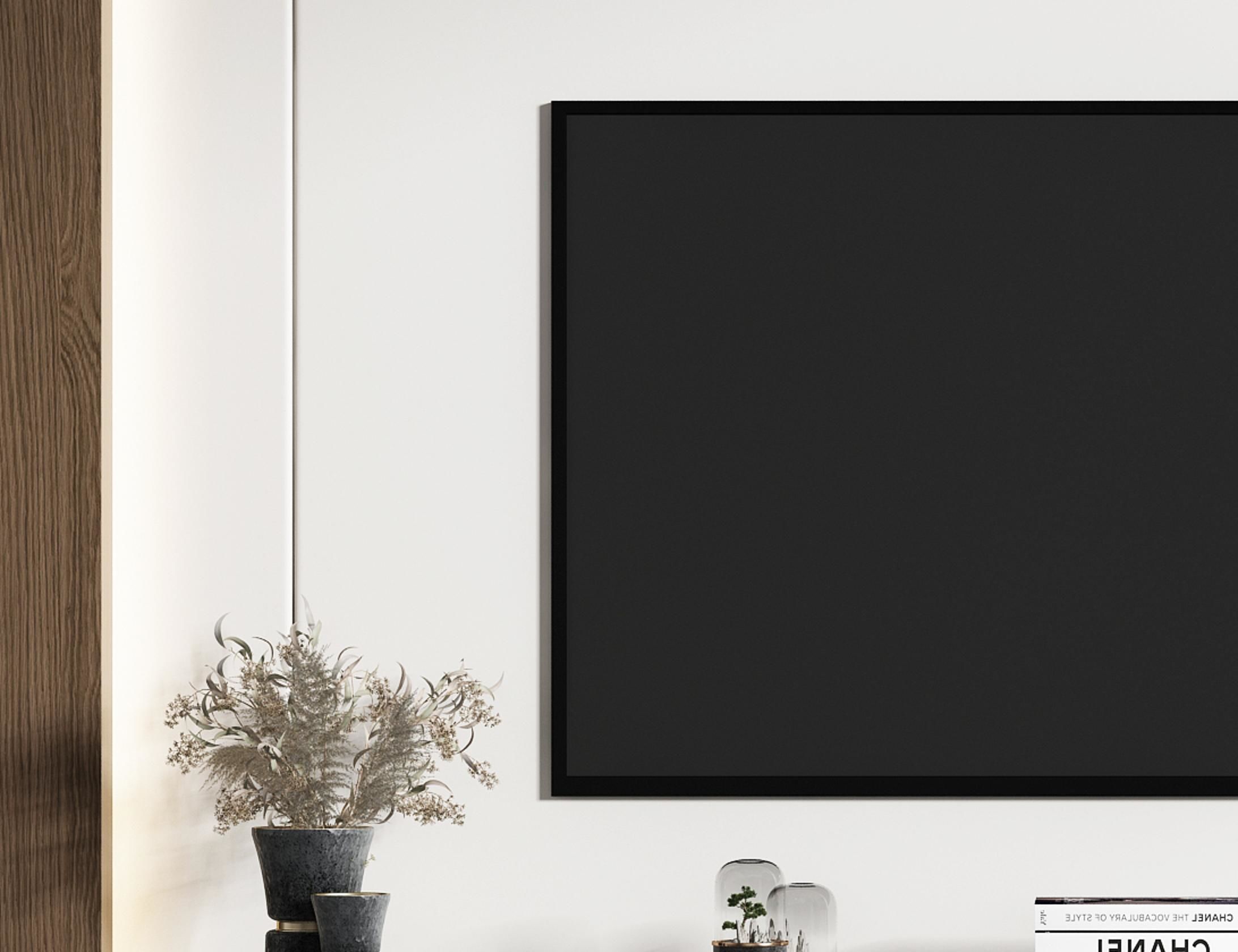 TV Modern Cabinet 3D model_4