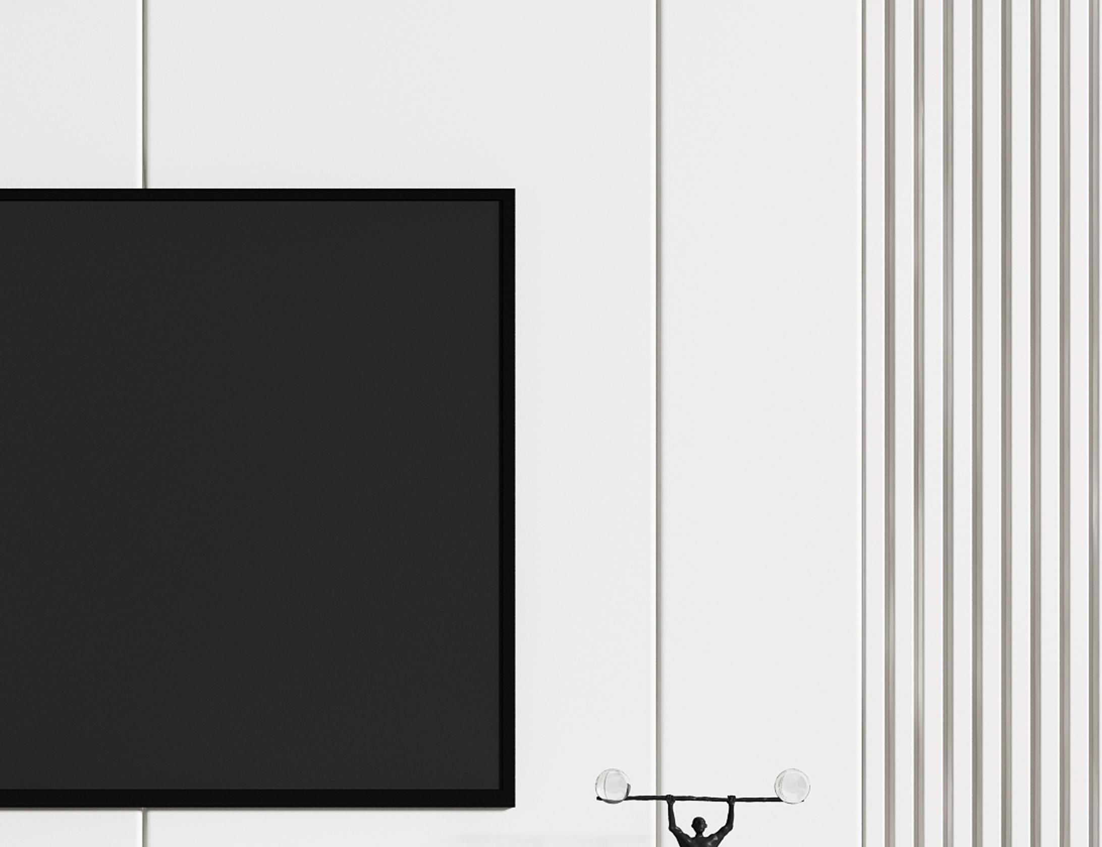 TV Modern Cabinet 3D model_3