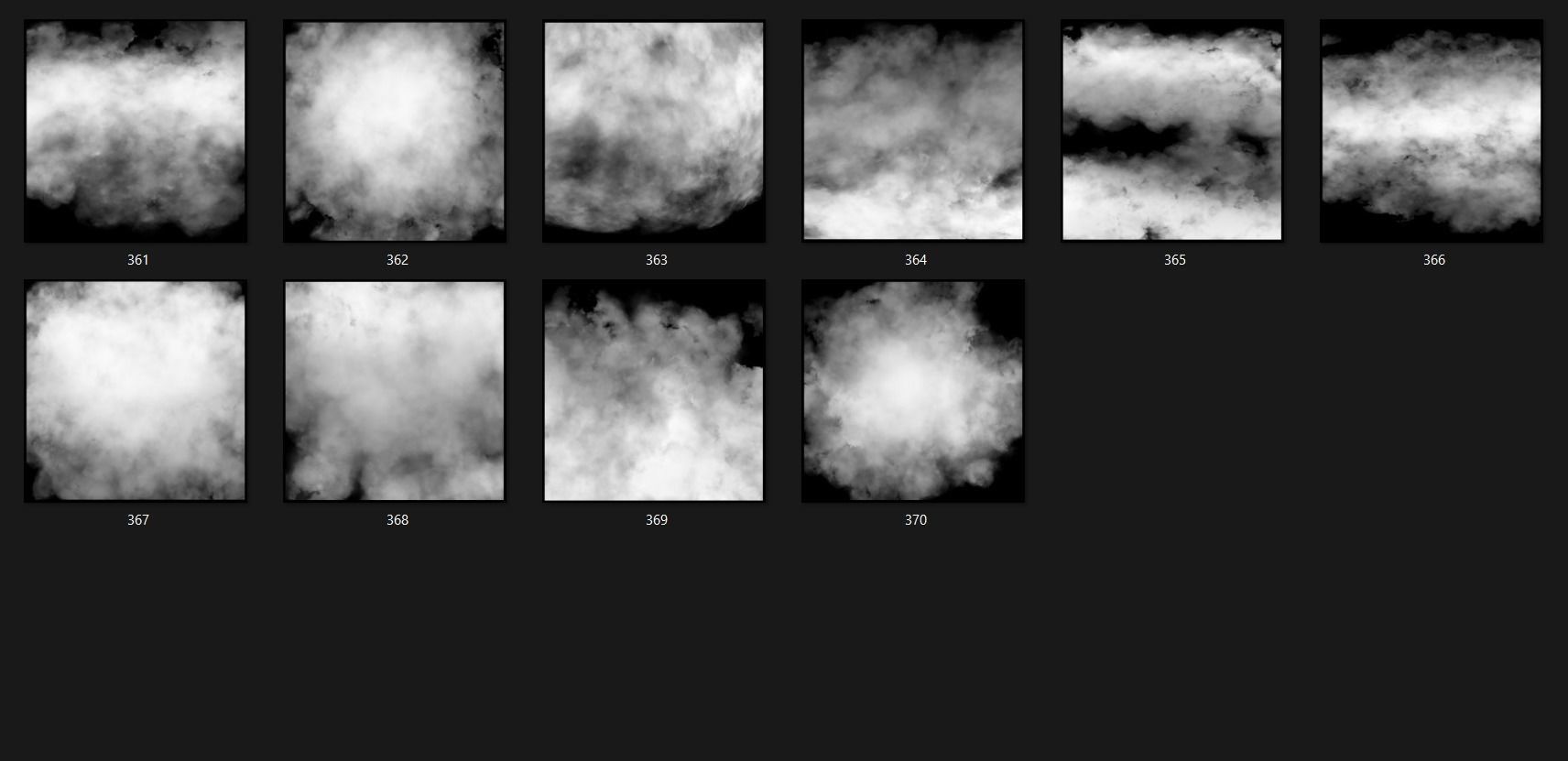 Fog 415 Alpha Patterns 4K Size Full Pack Texture_30