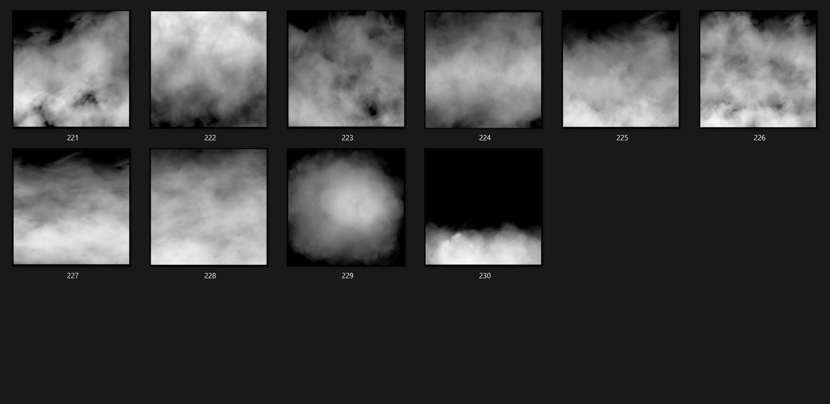 Fog 415 Alpha Patterns 4K Size Full Pack Texture_15