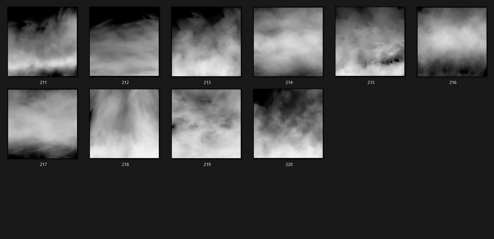 Fog 415 Alpha Patterns 4K Size Full Pack Texture_14