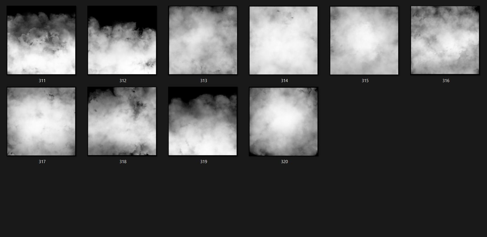 Fog 415 Alpha Patterns 4K Size Full Pack Texture_25