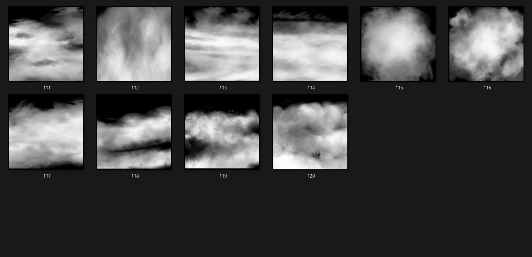 Fog 415 Alpha Patterns 4K Size Full Pack Texture_3