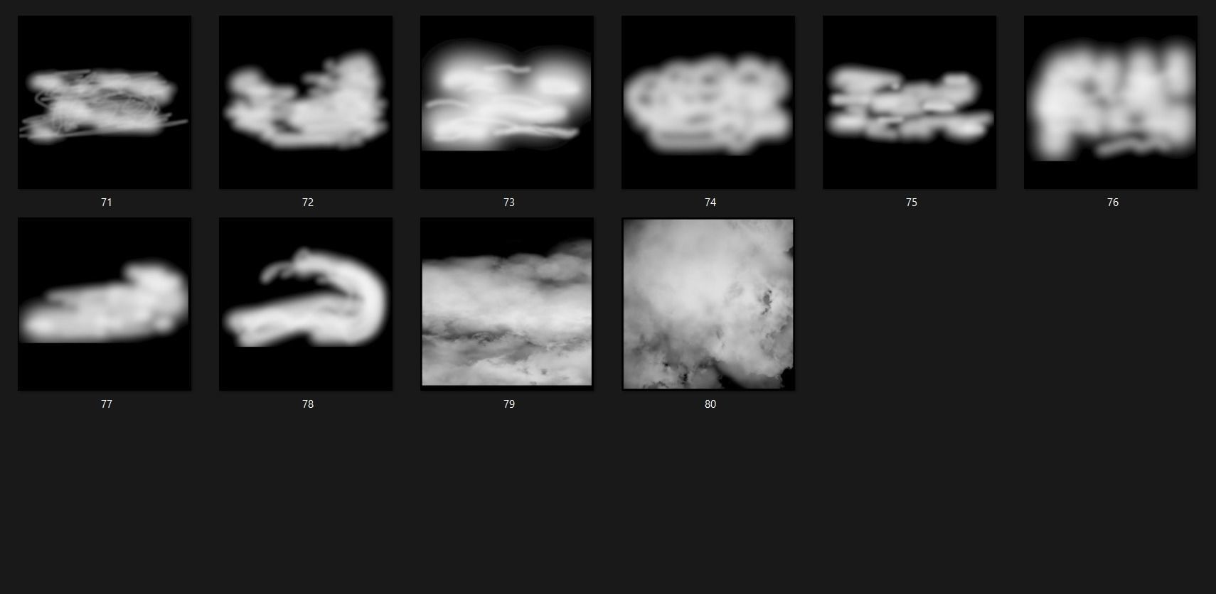 Fog 415 Alpha Patterns 4K Size Full Pack Texture_40