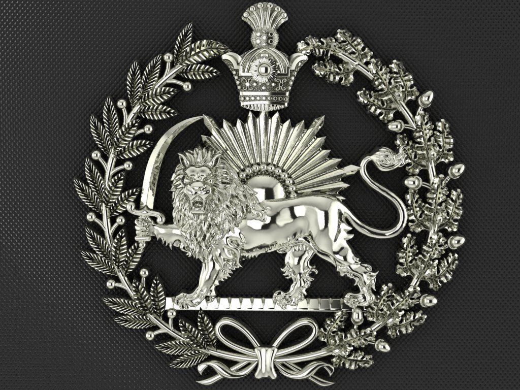 PAHLAVI dynasty  3D print model_8