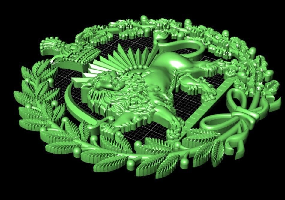 PAHLAVI dynasty  3D print model_1