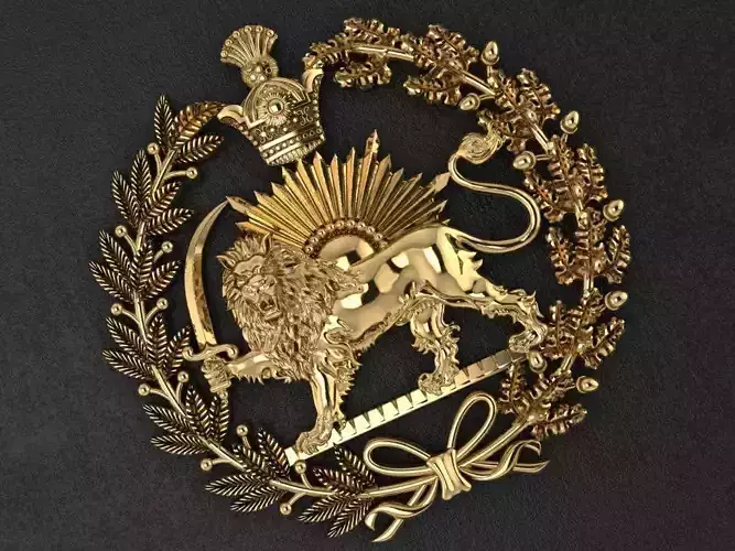 PAHLAVI dynasty  3D print model PAHLAVI dynasty  3D print model