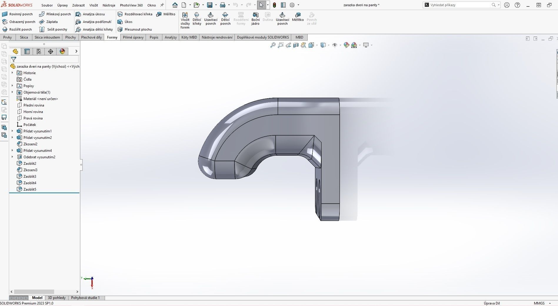 Door stopper on panties 3D print model_2