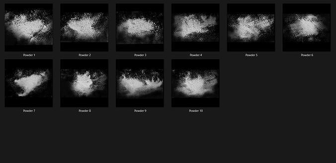 Powder 245 Alpha Patterns 2K Size Full Pack Texture | CGTrader