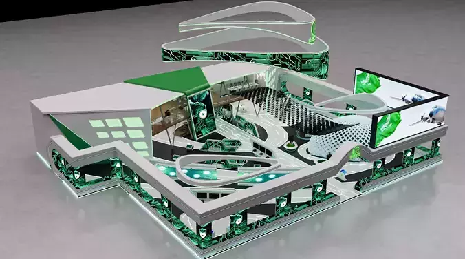 booth 1000m Ministry of Defense