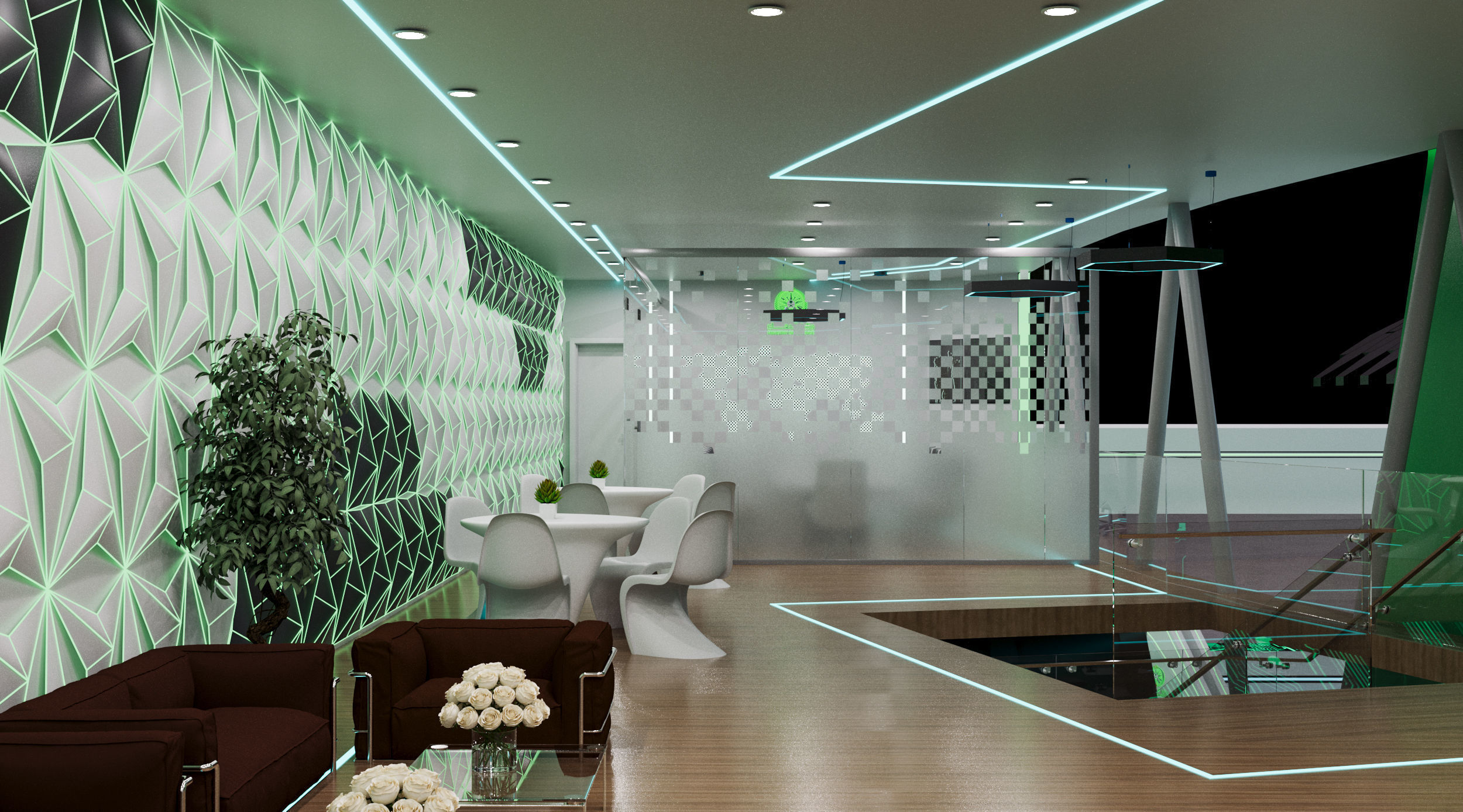 booth 1000m Ministry of Defense 3D model_26