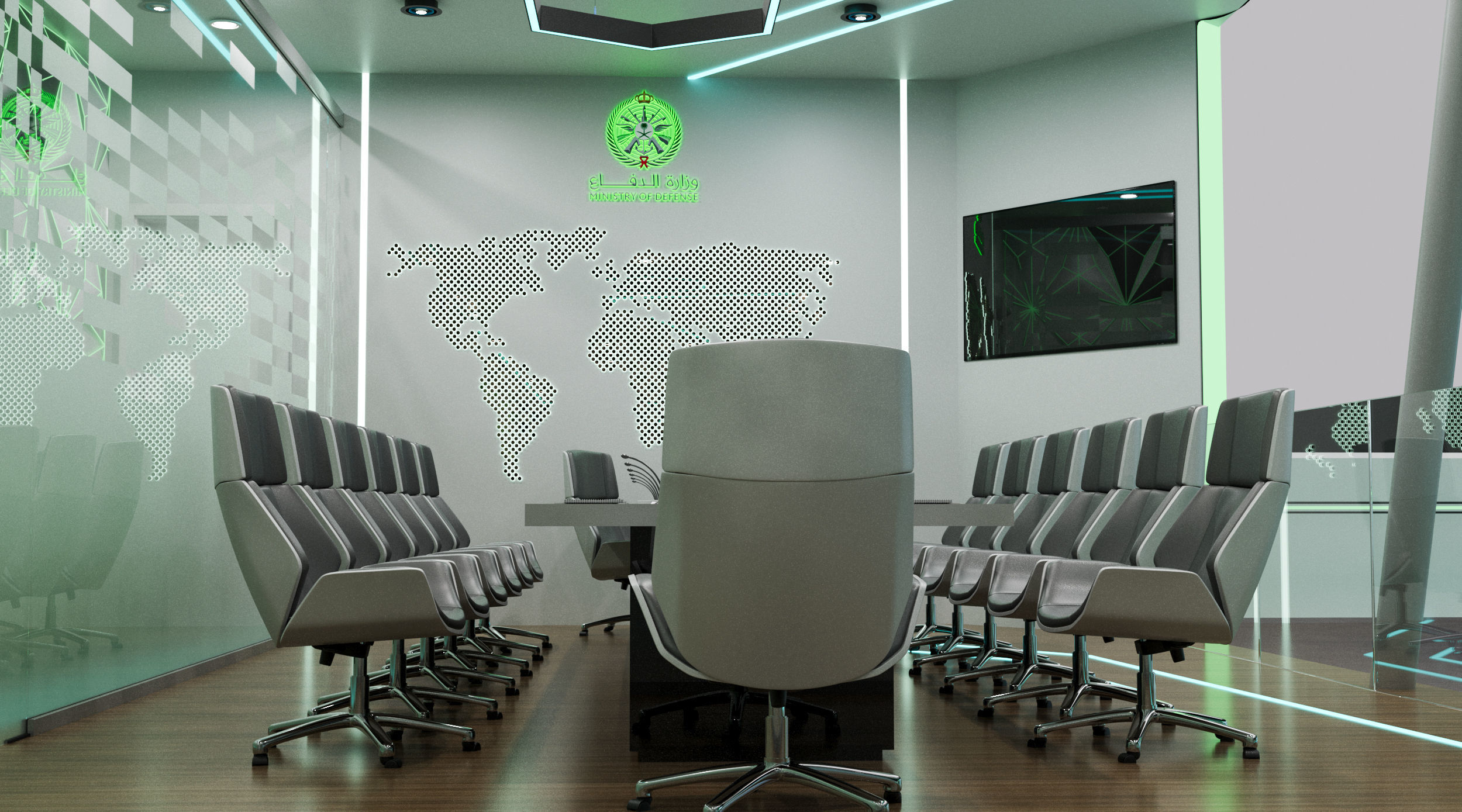 booth 1000m Ministry of Defense 3D model_20