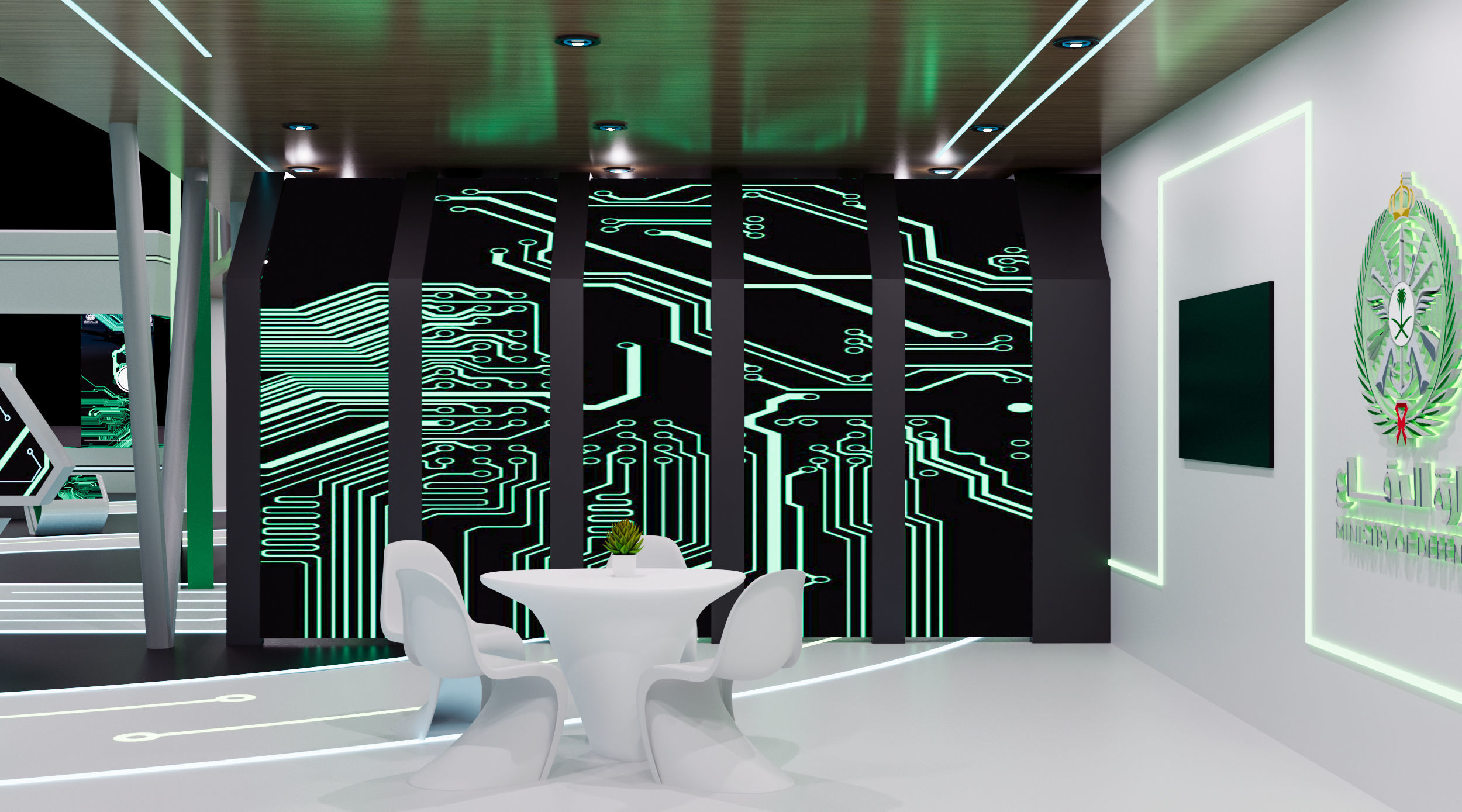 booth 1000m Ministry of Defense 3D model_24