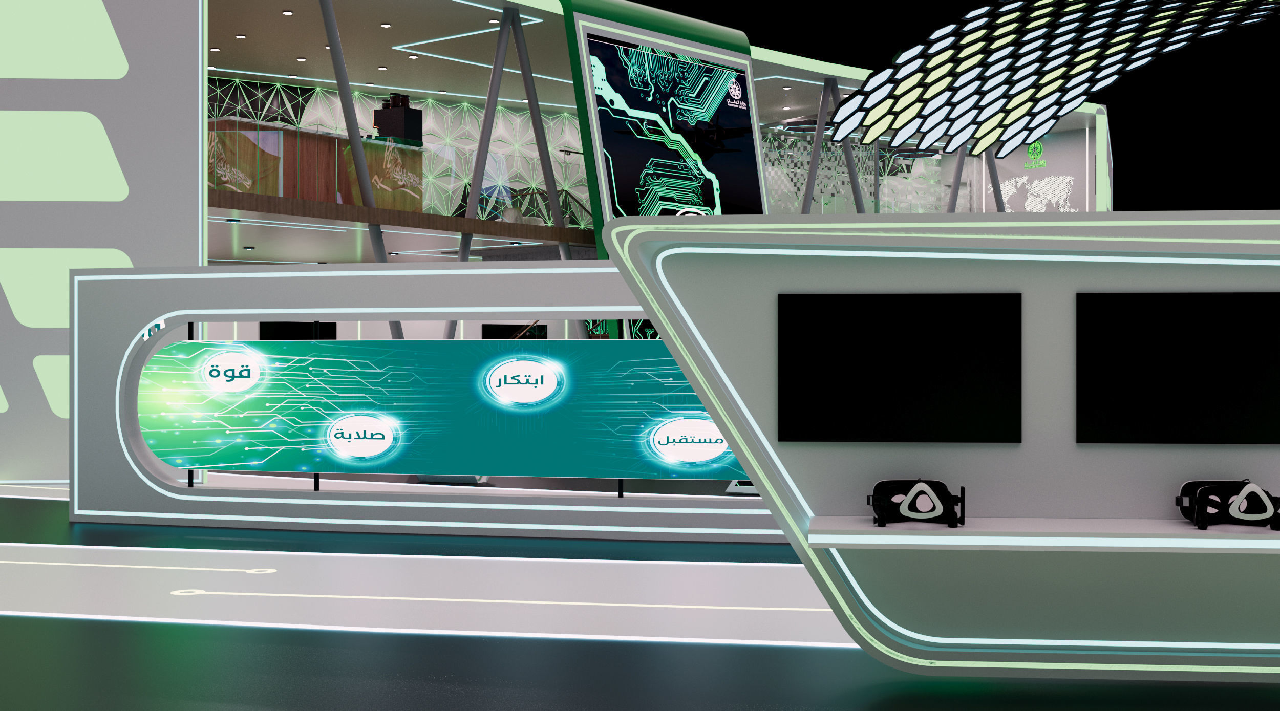 booth 1000m Ministry of Defense 3D model_23