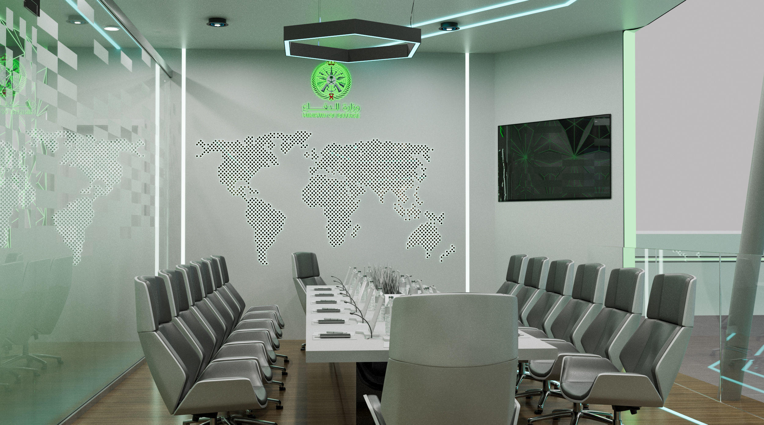 booth 1000m Ministry of Defense 3D model_19