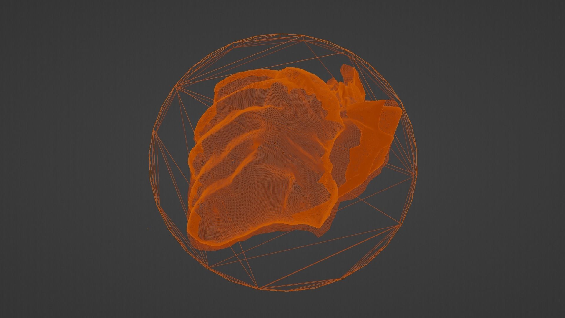 Sashimi realistic 3d model salmon Low-poly 3D model_7