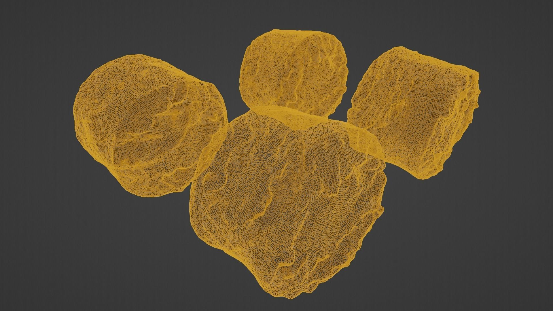 Salmon mix sushi realistic rolls Low-poly 3D model_11