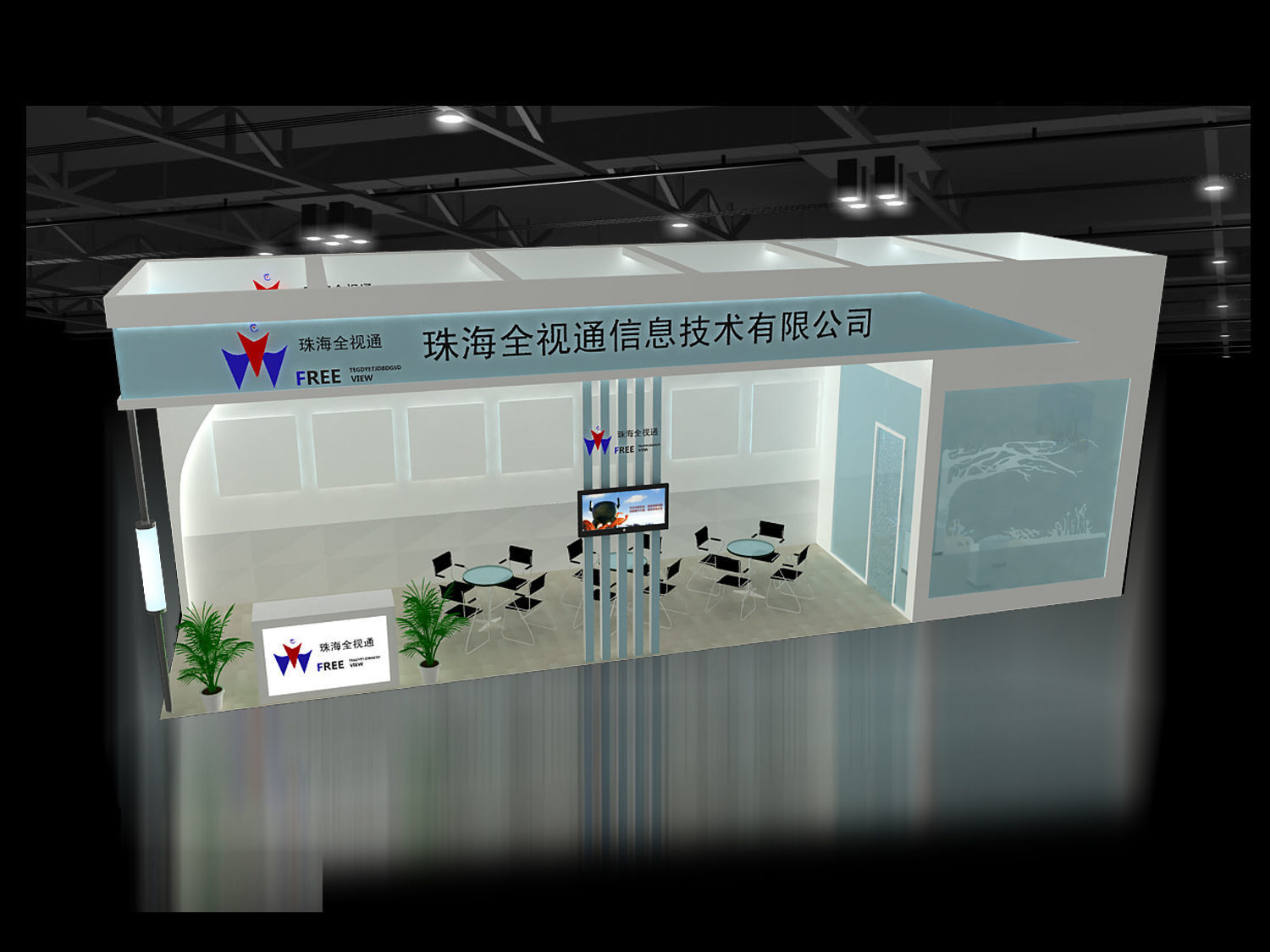 Exhibition - Area - 12X3-3DMAX2009-027 3D model_3