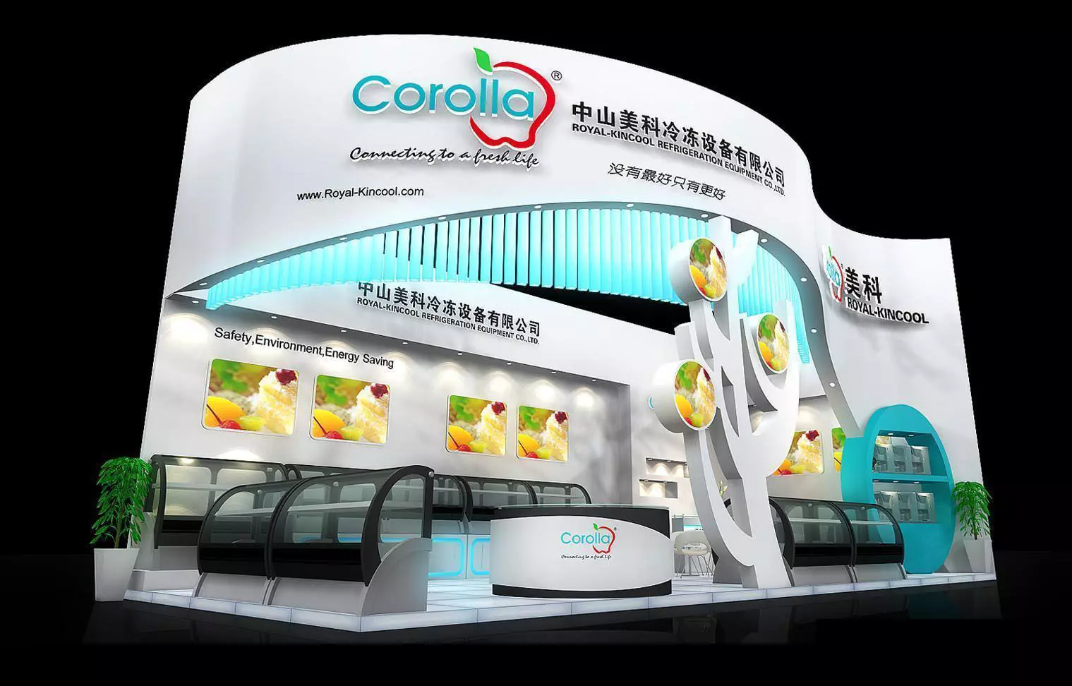 Exhibition - Area - 12X5-3DMAX2009-06 3D model