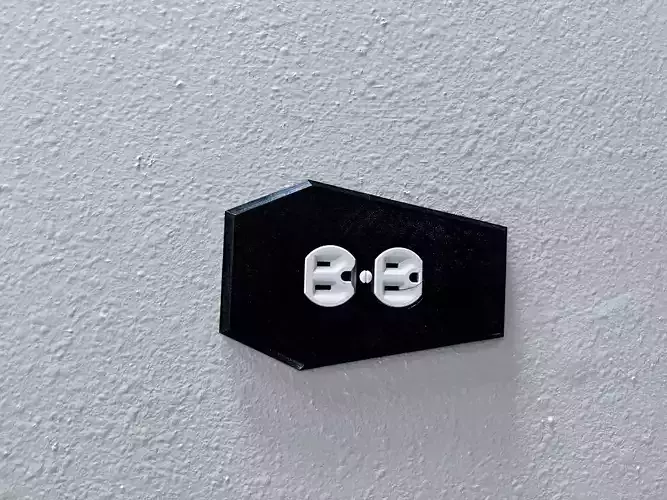 Coffin Shaped outlet cover