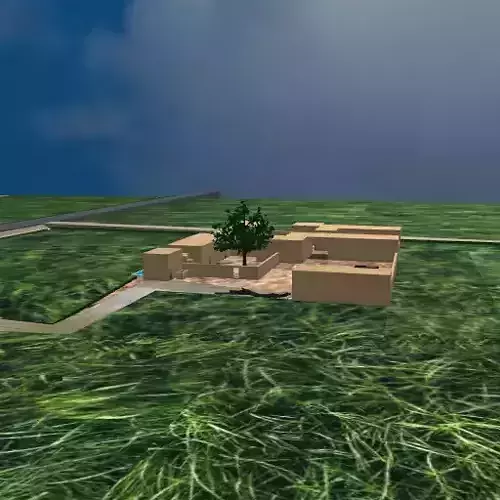 Village 3d model indian old village 3D model