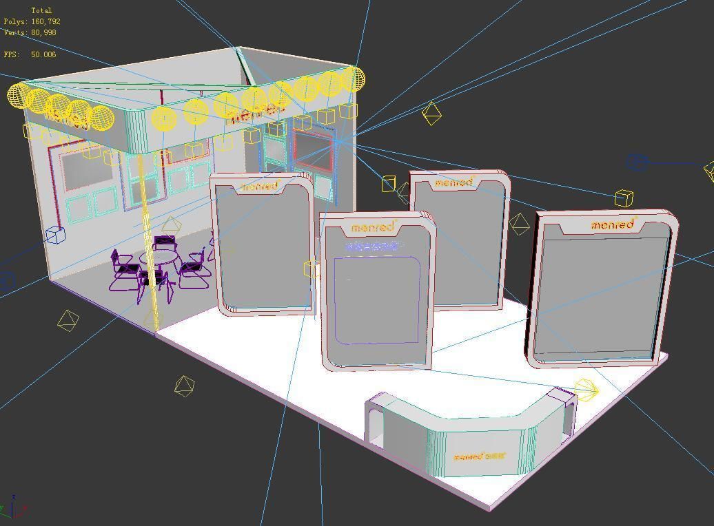 Exhibition - Area - 12X6-3DMAX2009-010 3D model_5