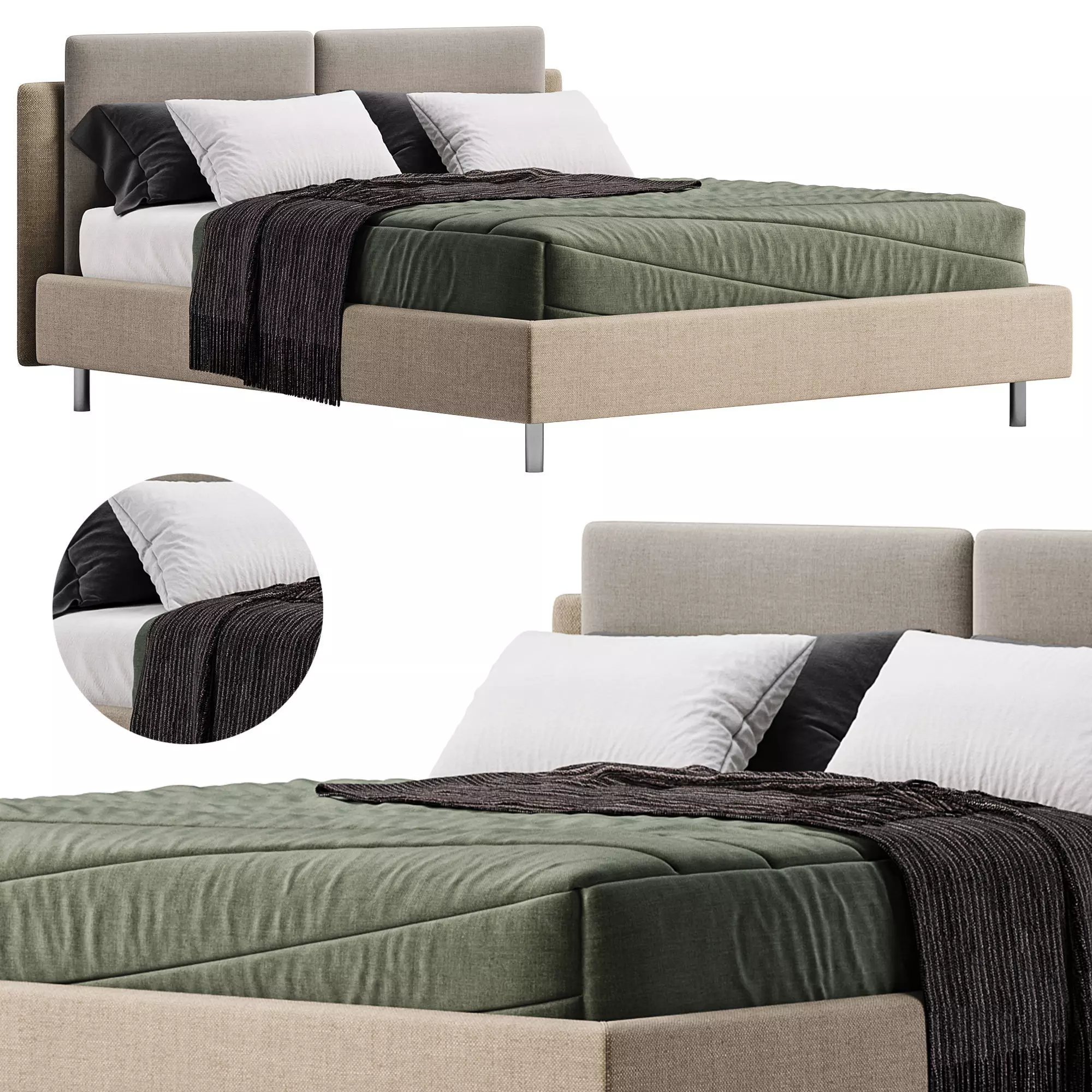 Frick Better Dreaming bed by Twils 3D model_0