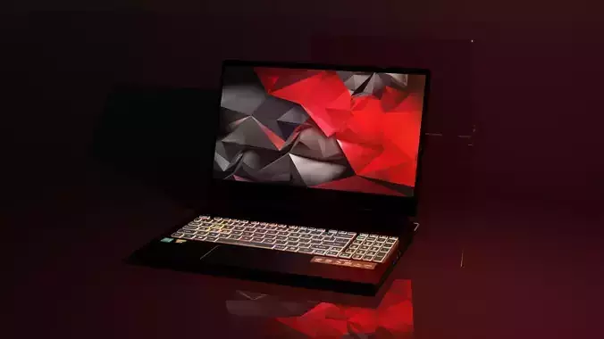 Laptop Acer Nitro 5 Tiger 3D model