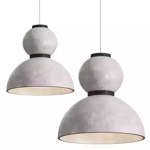 Nordic Minimalist Art Design Wabi Sabi Lantern LED Pendant Light