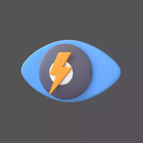 Eyes Symbol with Lighting v1 003