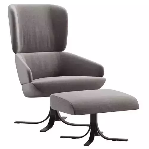 CUT CUT SOFT Armchair By DitreItalia 3D model