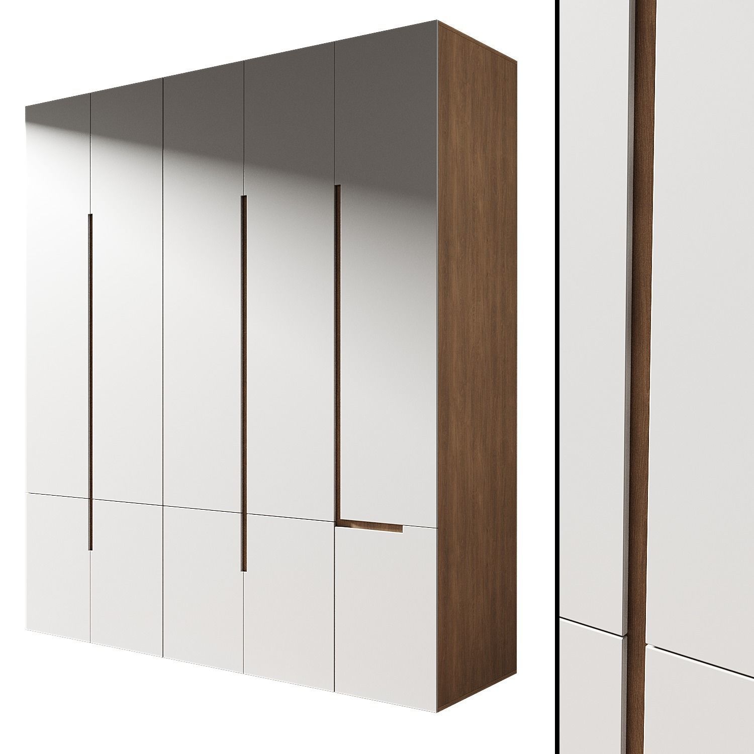 Furniture composition set 129 3D model_1