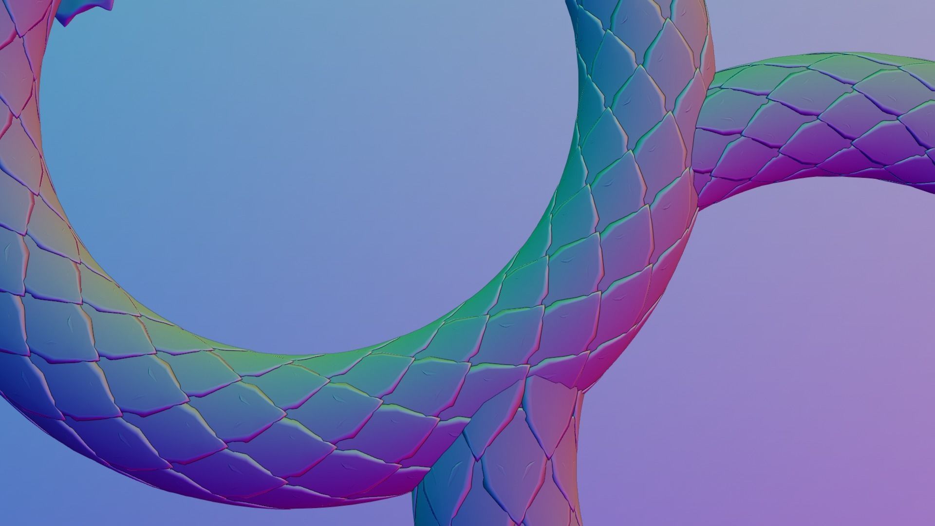 Dragon ring golden 3D model_52