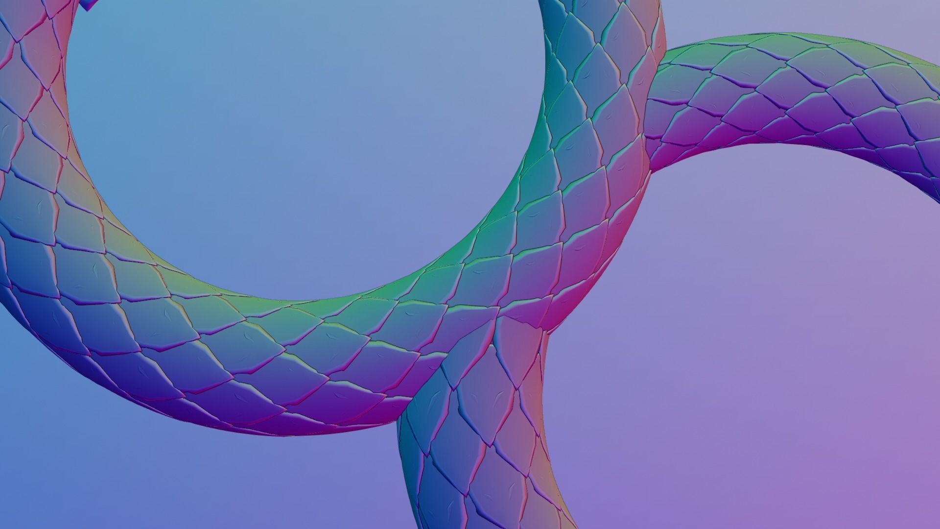 Dragon ring golden 3D model_36