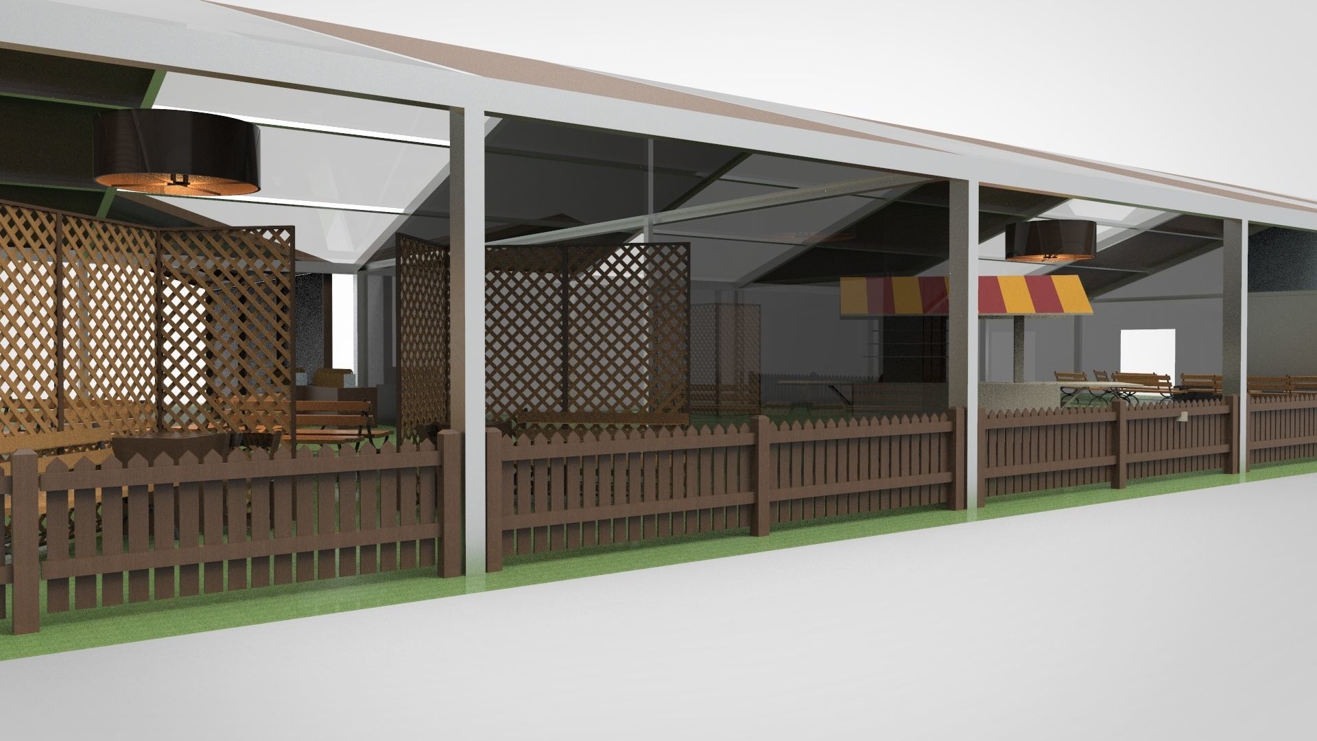  large tent event 3D model_1