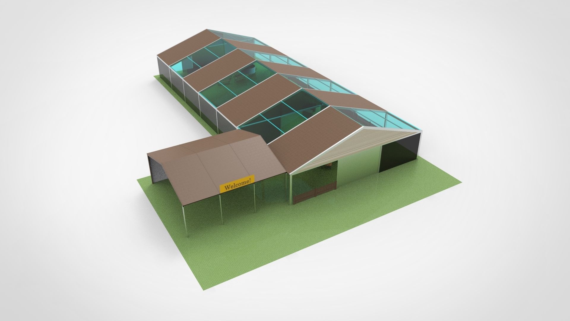  large tent event 3D model_3