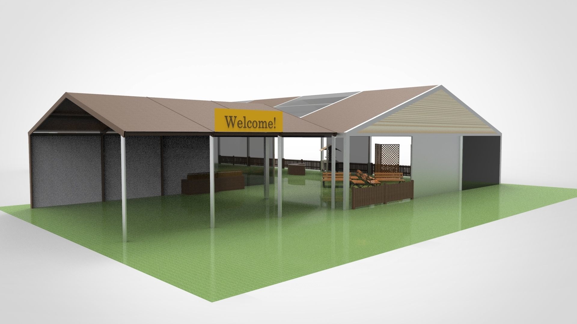 large tent event 3D model_4