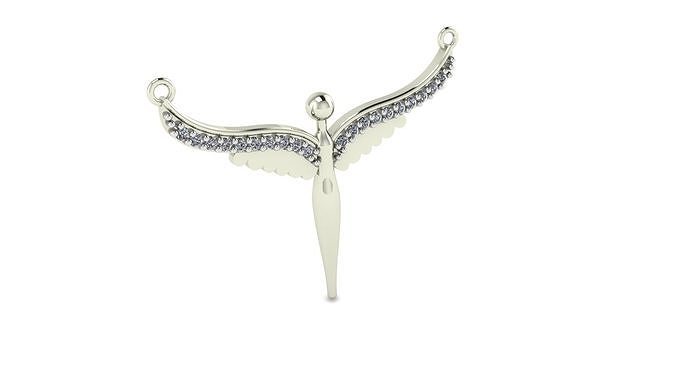 Angle Pendant 3D print model