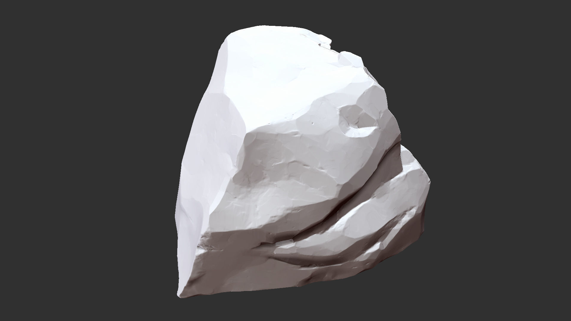 3D Mountain rock Zbrush sculpt 3D model_21