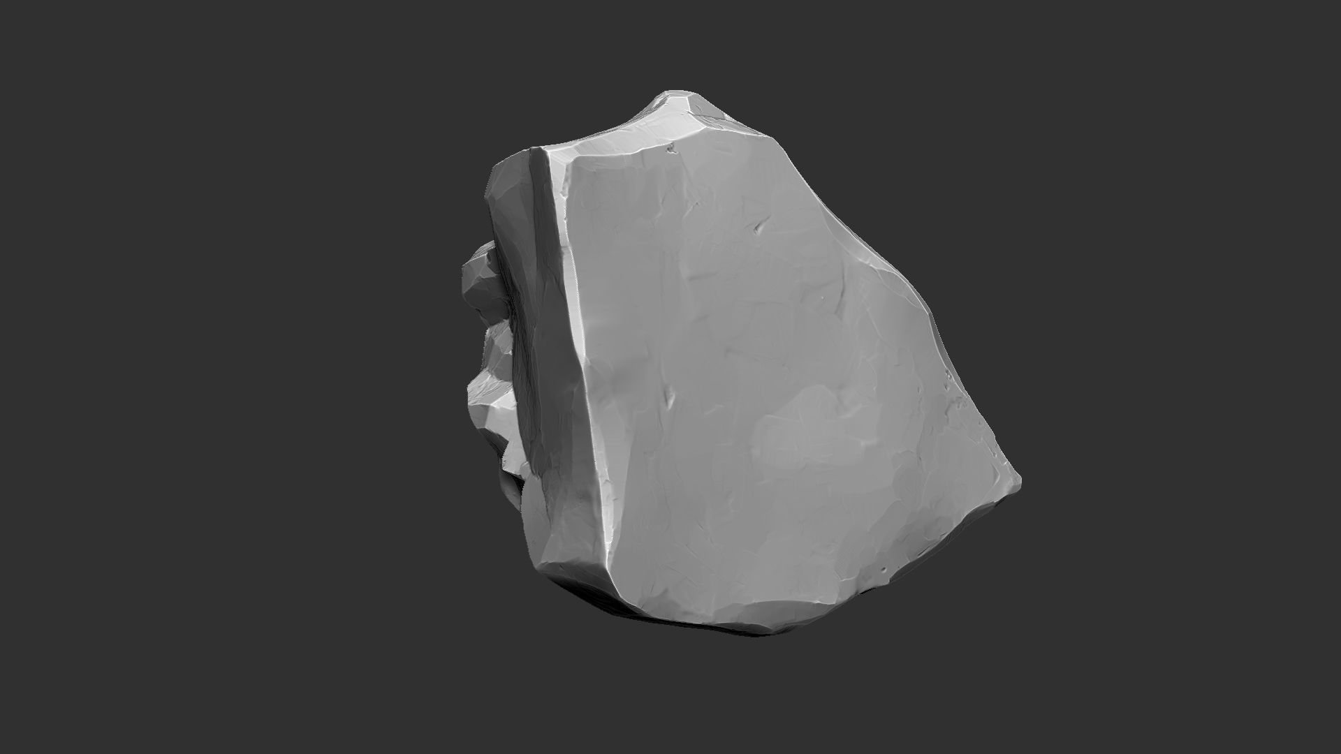 3D Mountain rock Zbrush sculpt 3D model_13