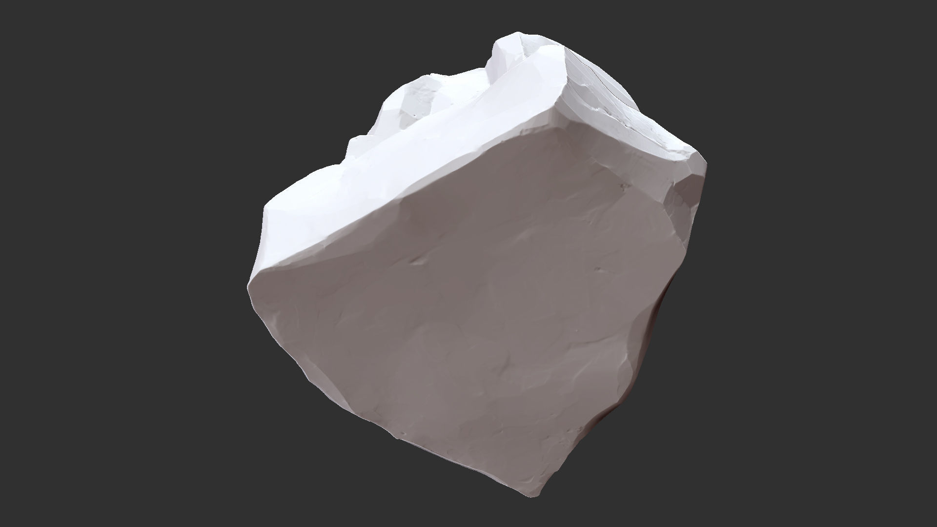 3D Mountain rock Zbrush sculpt 3D model_22
