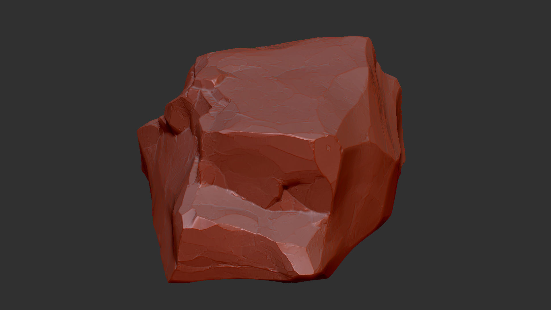 3D Mountain rock Zbrush sculpt 3D model_18
