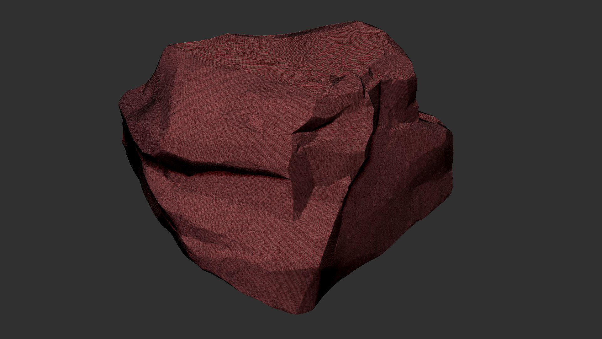 3D Mountain rock Zbrush sculpt 3D model_27